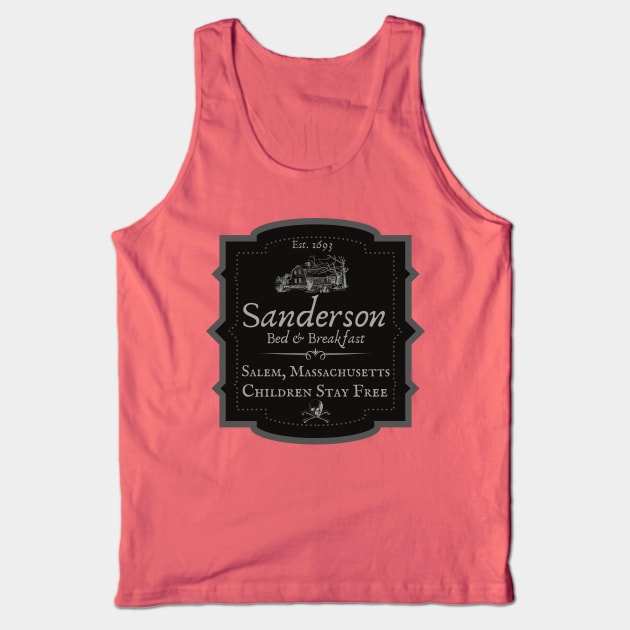 Sanderson Sisters Halloween Shirt Women Sanderson Bed Breakfast Tee Hocus Pocus Funny Fall Casual Tank Top by MalibuSun